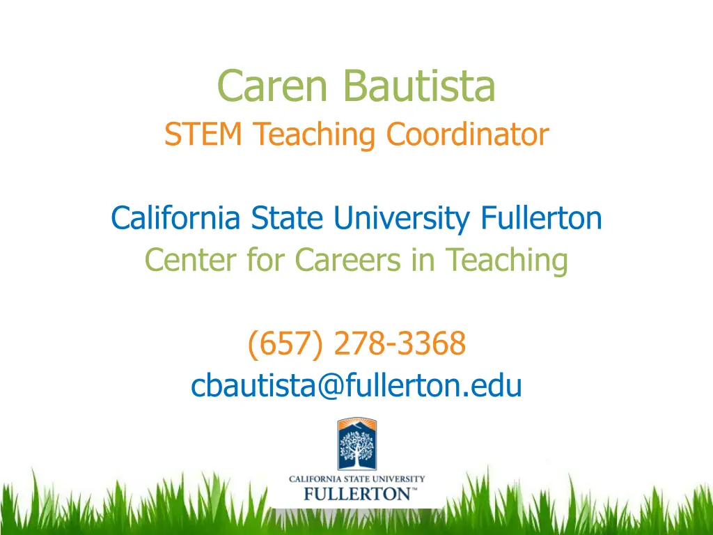 caren bautista stem teaching coordinator