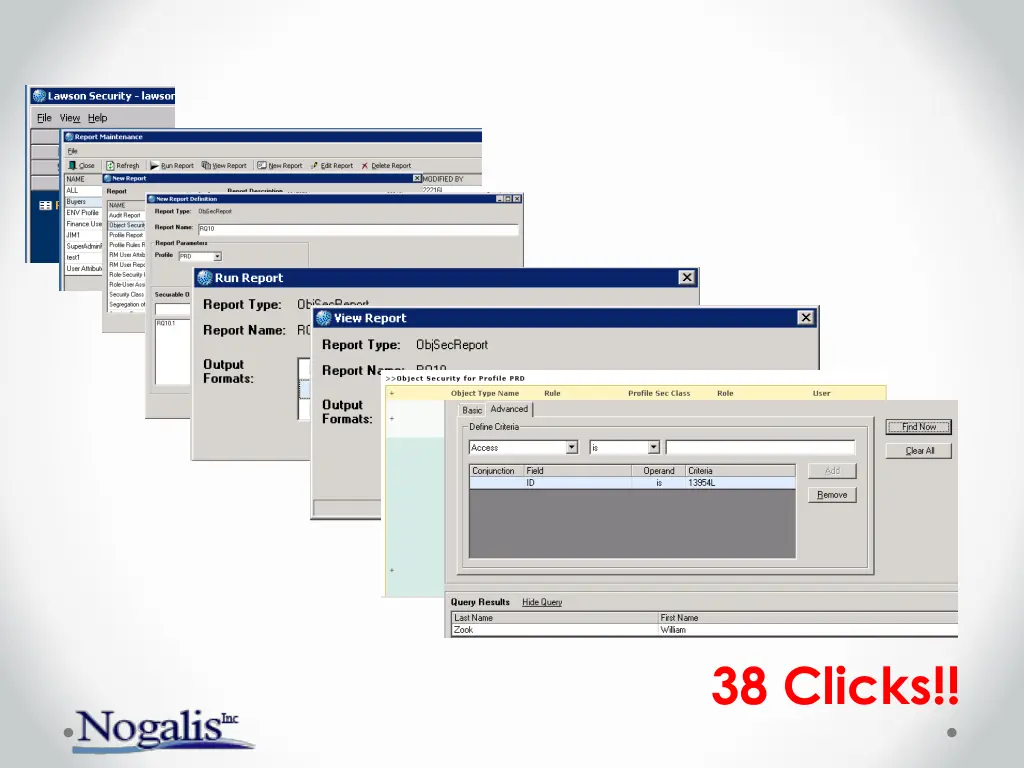 38 clicks