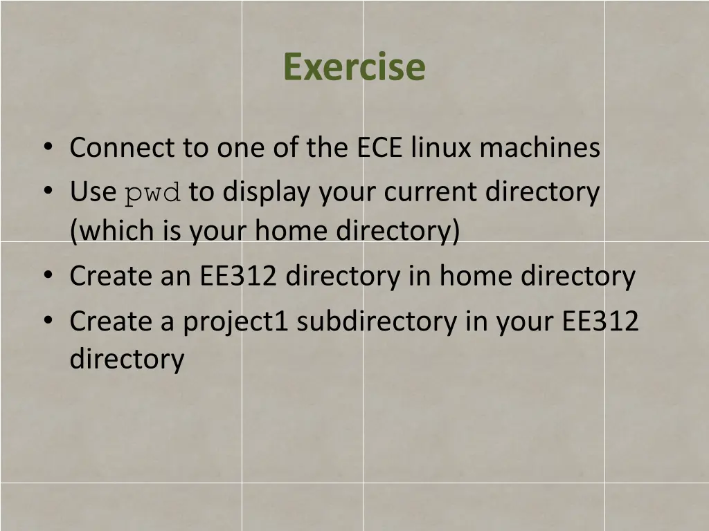 exercise