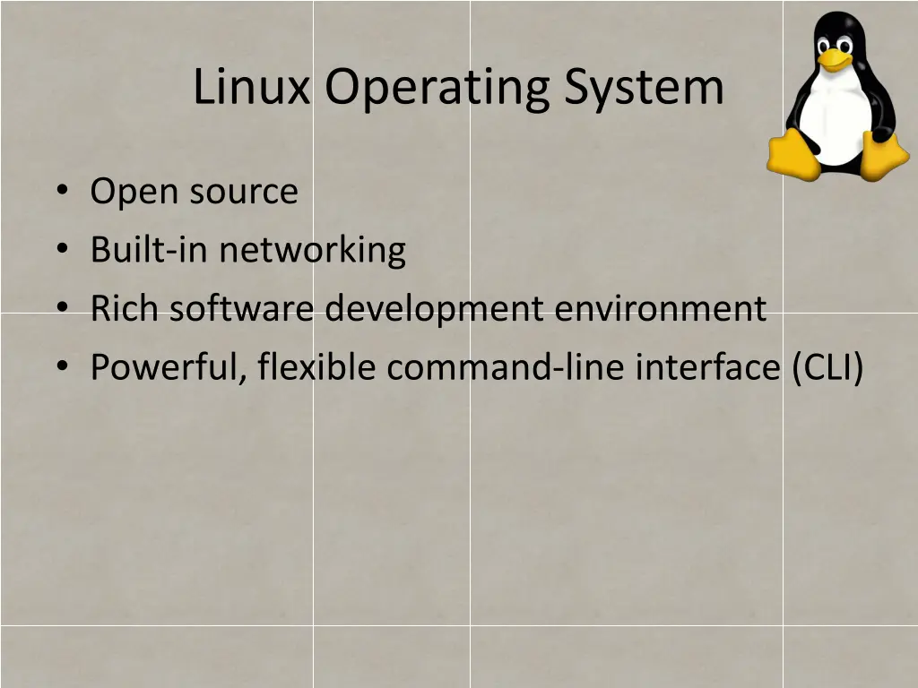 linux operating system