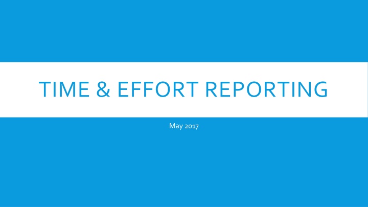 time effort reporting