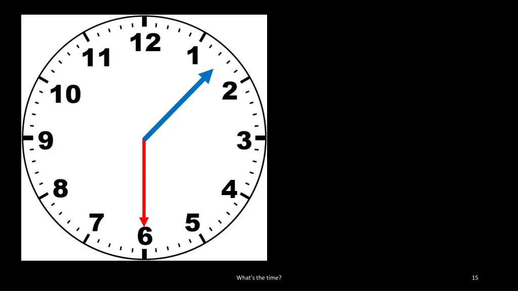 what s the time 13