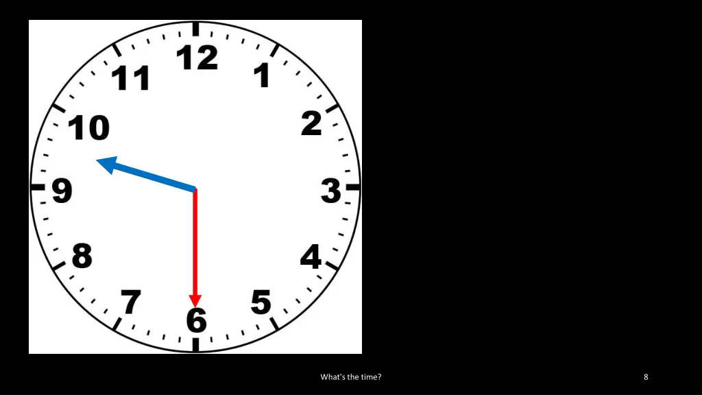 what s the time 6