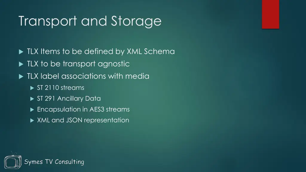 transport and storage