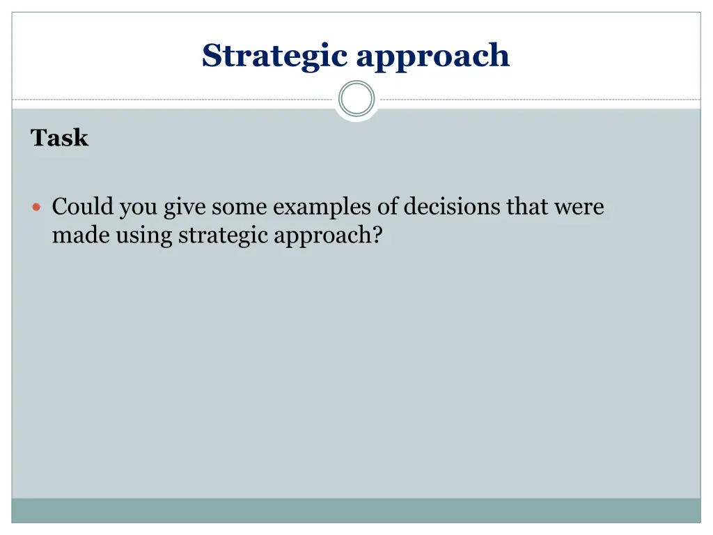 strategic approach 4