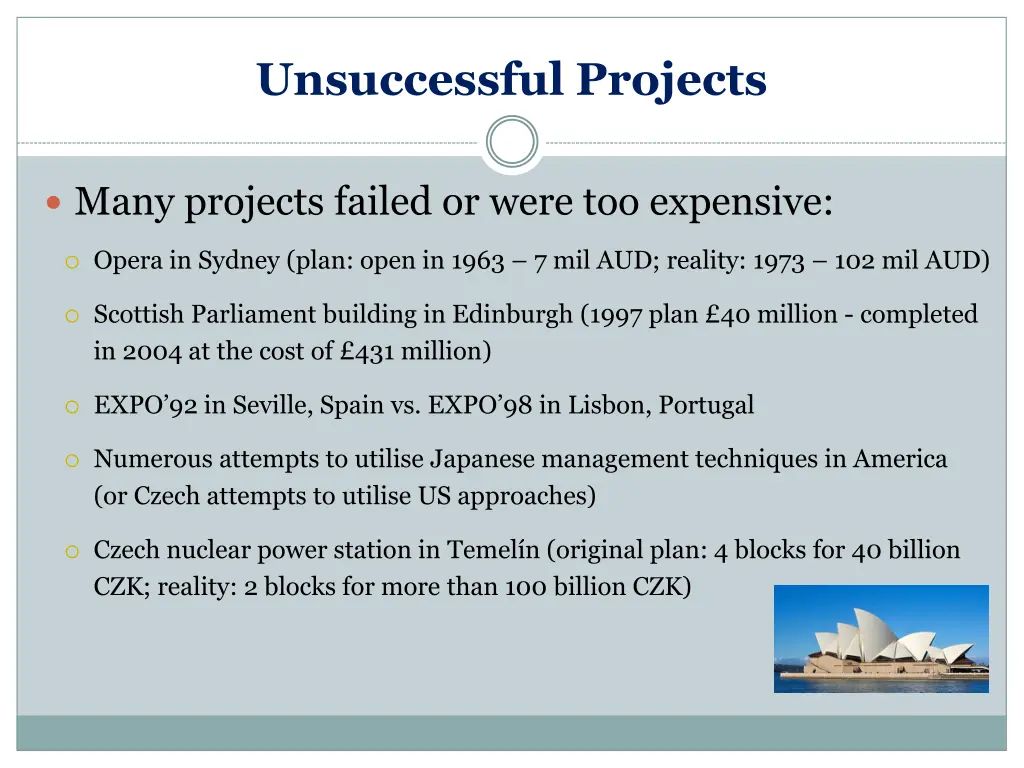 unsuccessful projects 1