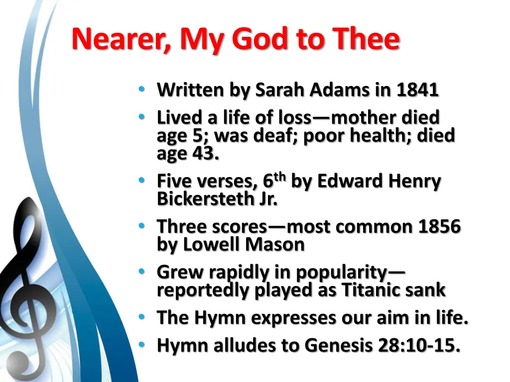 nearer my god to thee 1