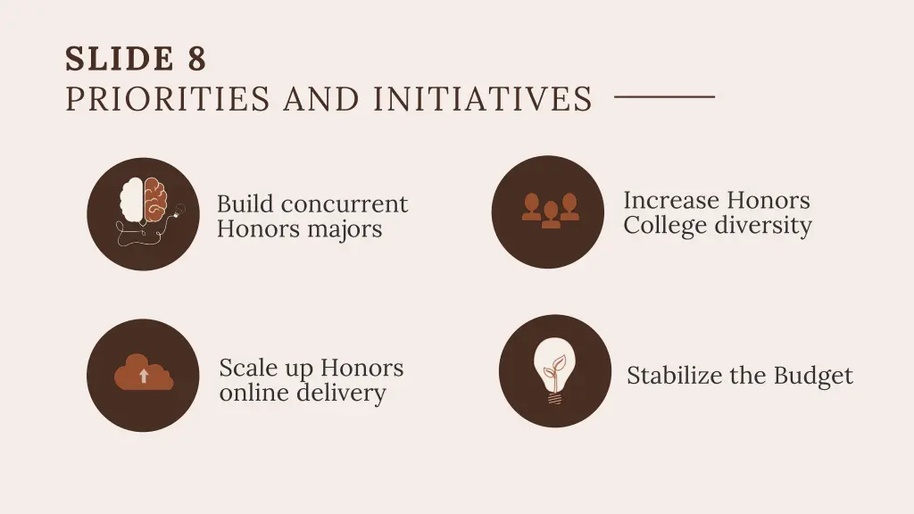 slide 8 priorities and initiatives