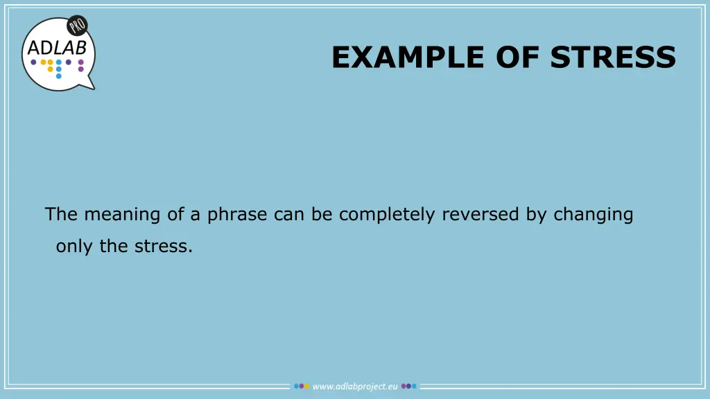 example of stress