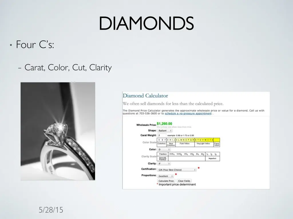 diamonds diamonds