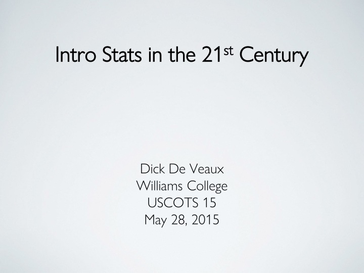 intro stats in the 21 intro stats