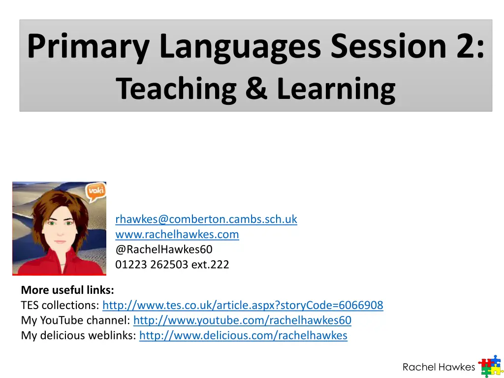 primary languages session 2 teaching learning 1