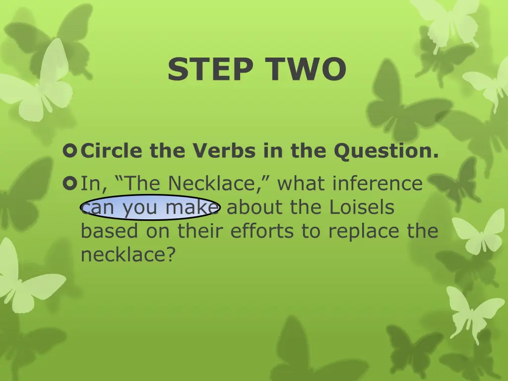 step two
