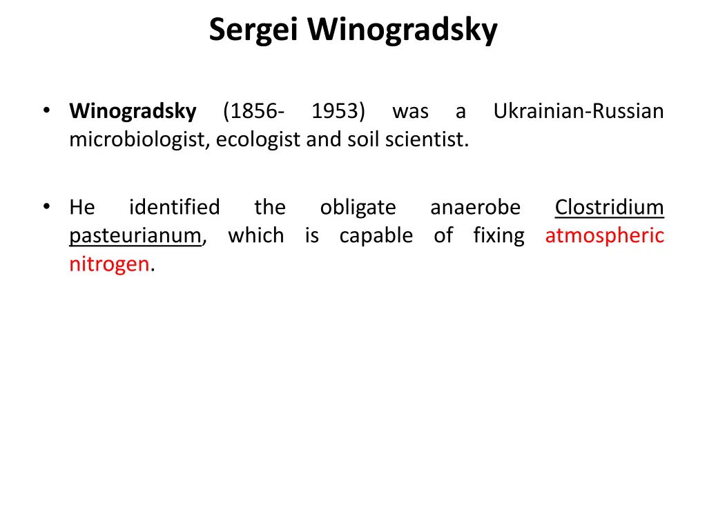 sergei winogradsky
