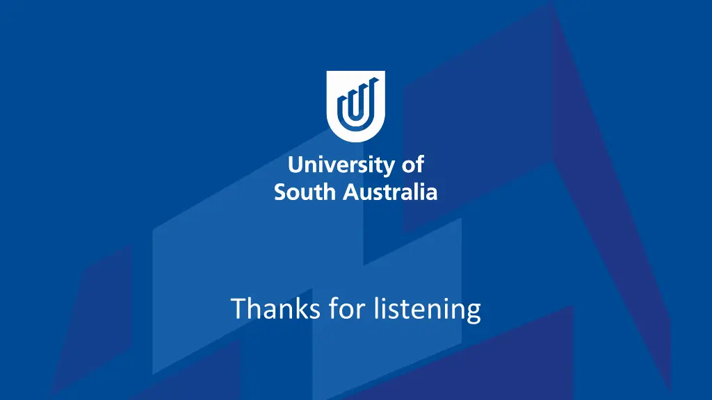 thanks for listening