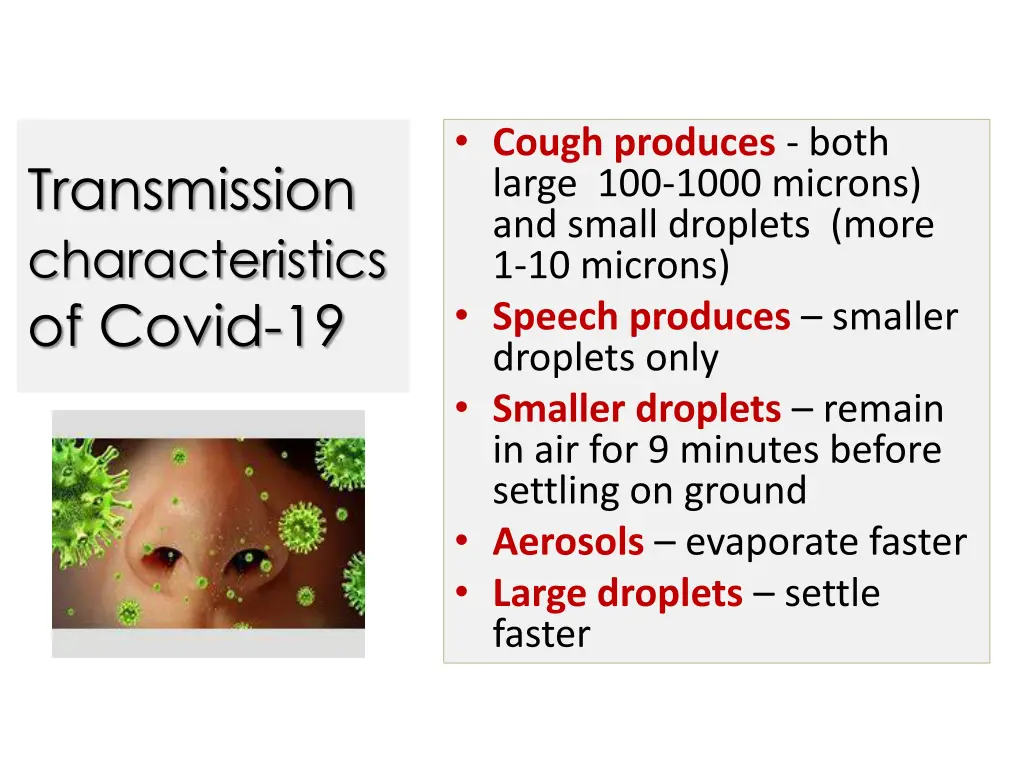 cough produces both large 100 1000 microns