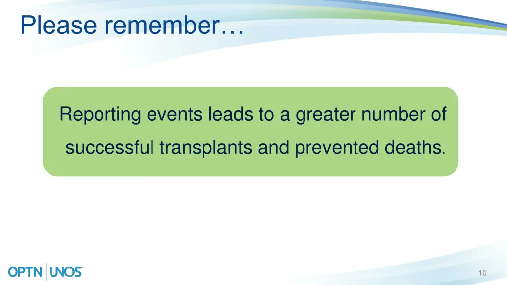 please remember