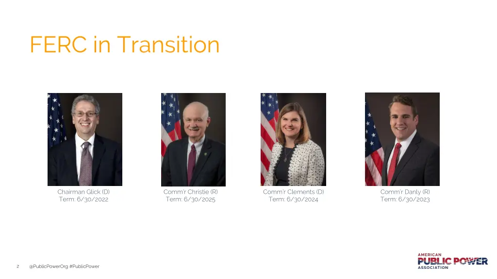 ferc in transition
