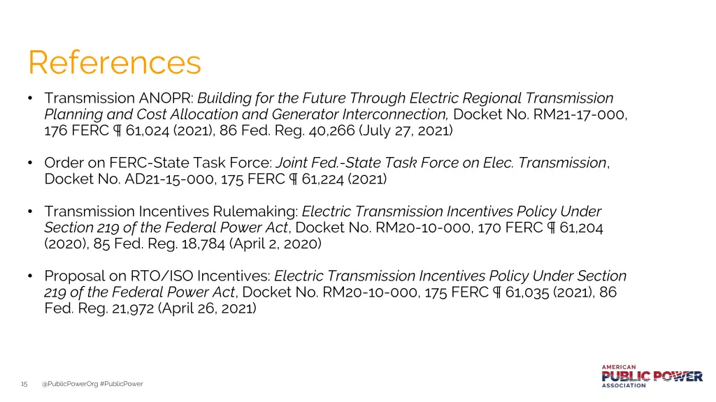 references 1