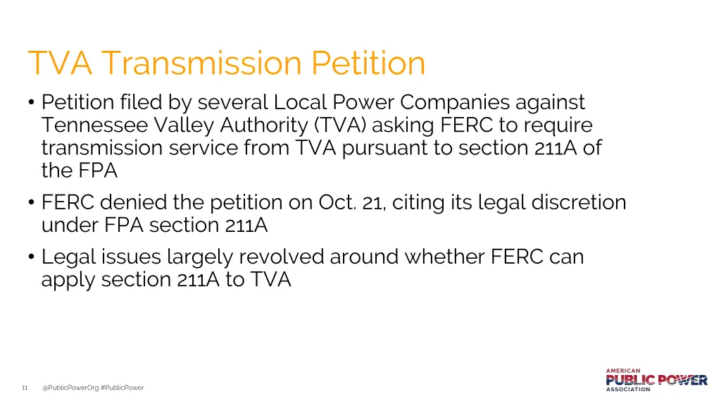 tva transmission petition petition filed