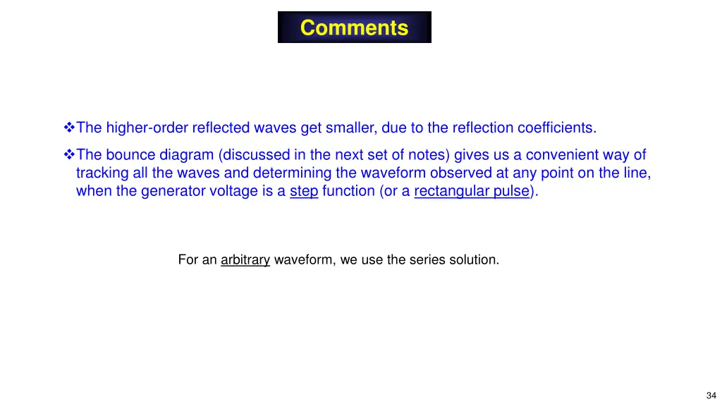 comments