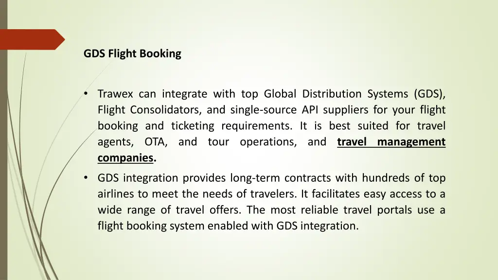gds flight booking