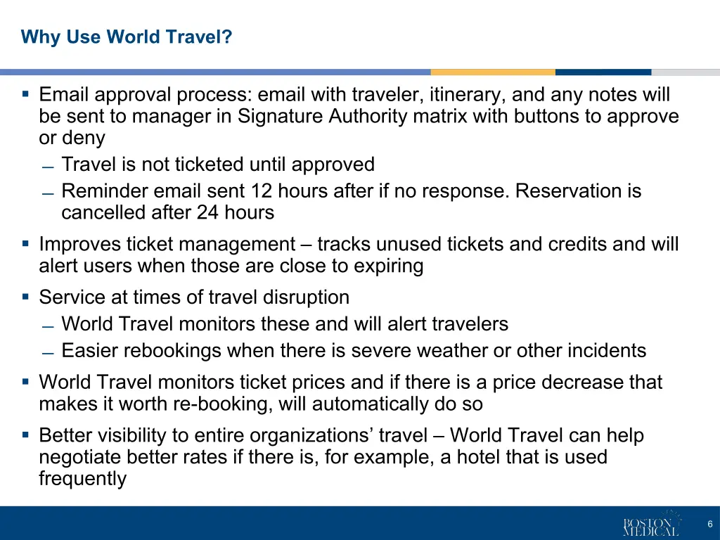 why use world travel