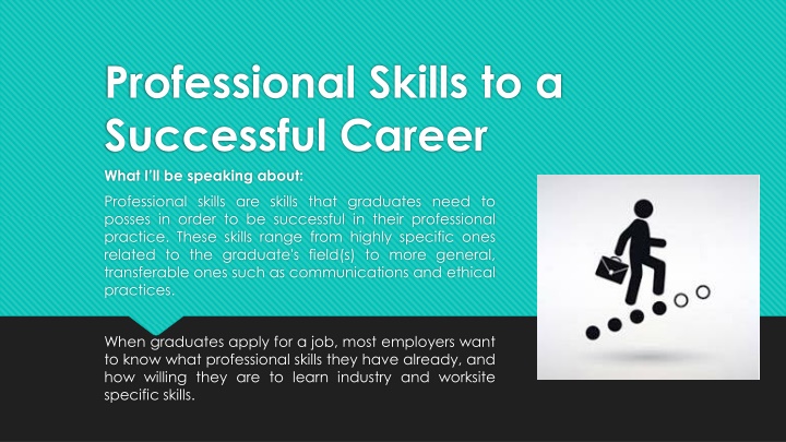 professional skills to a successful career what