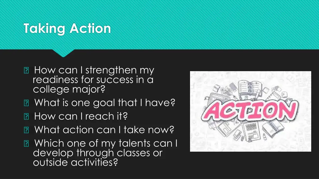 taking action