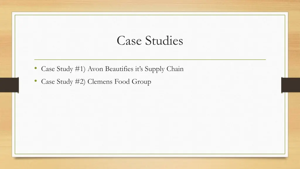 case studies