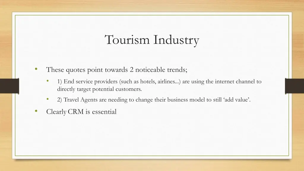 tourism industry 4