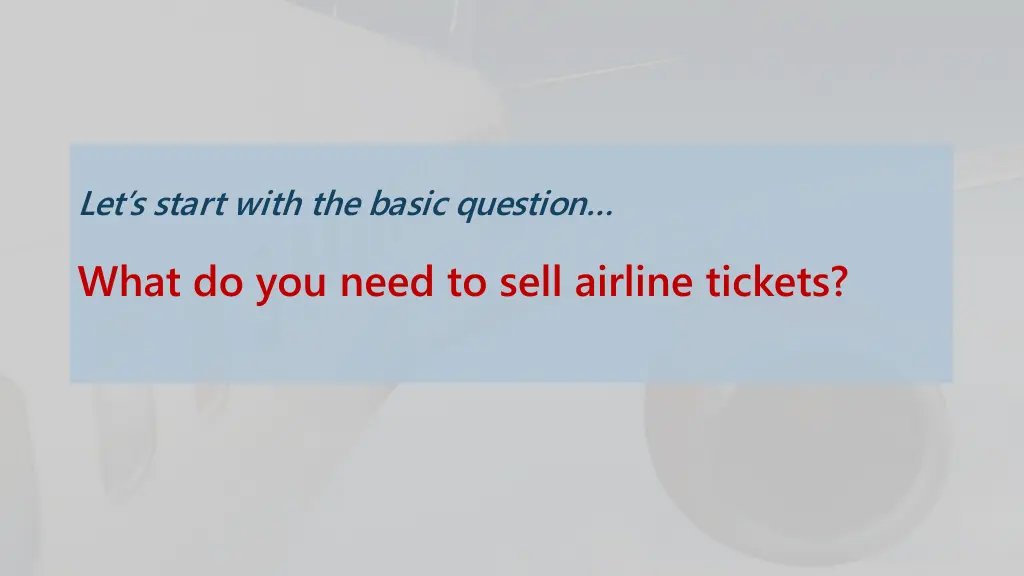 let s start with the basic question