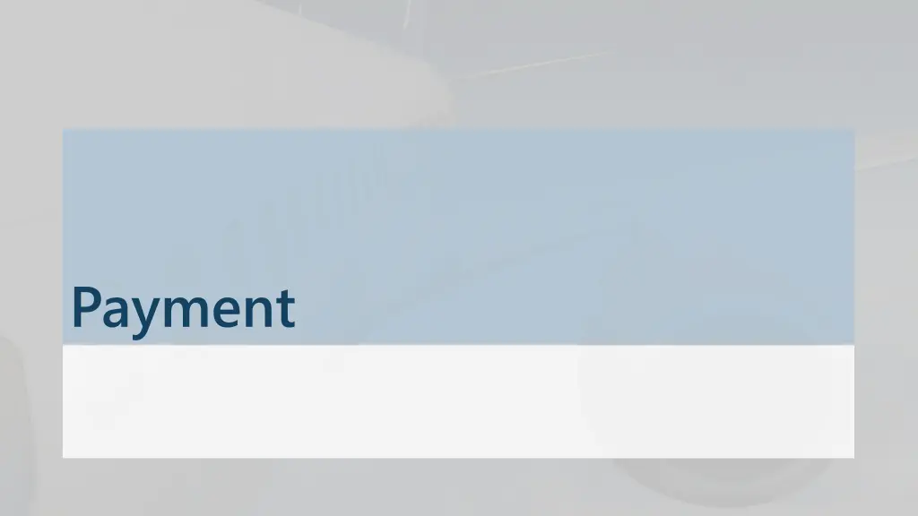 payment