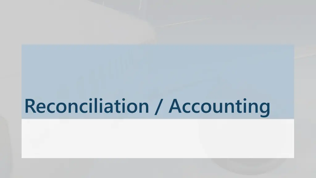reconciliation accounting