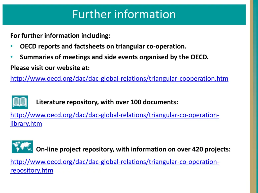 further information