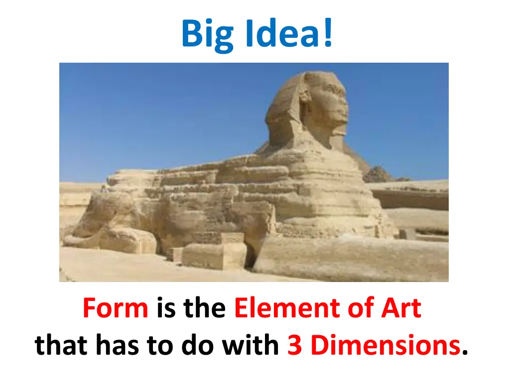big idea