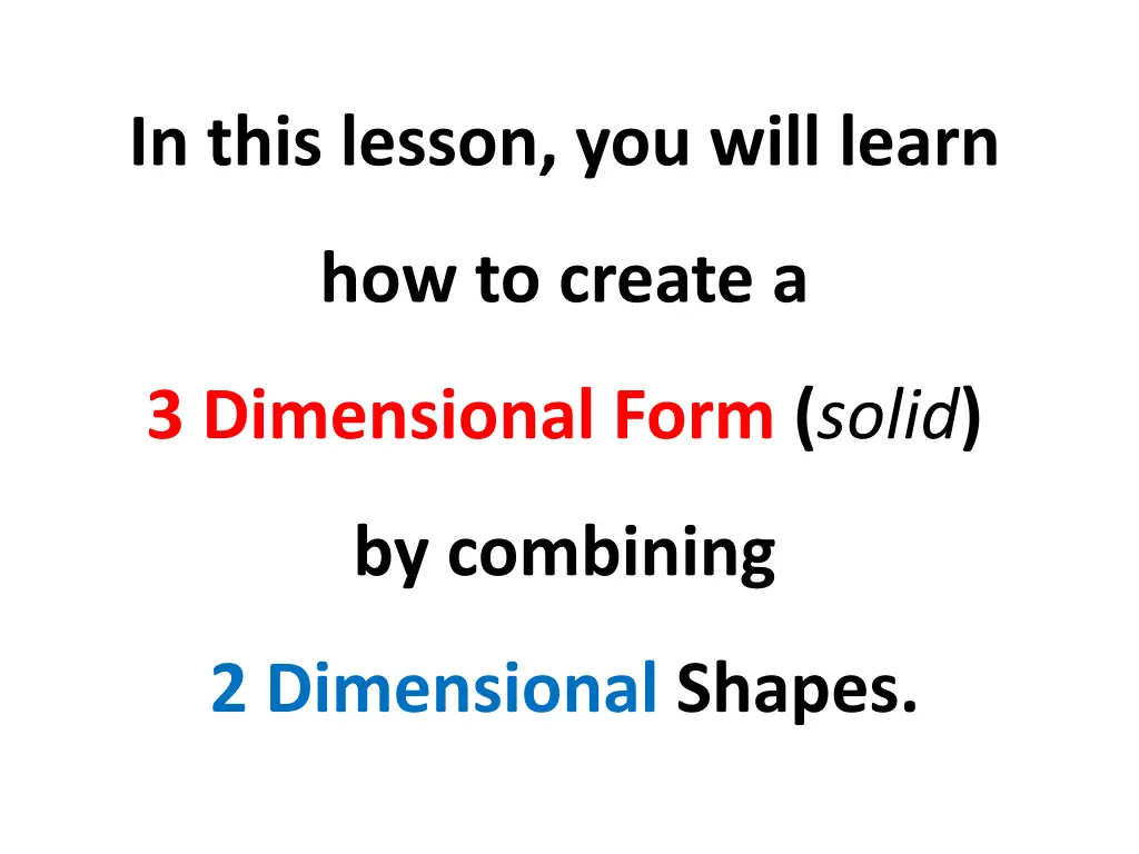 in this lesson you will learn