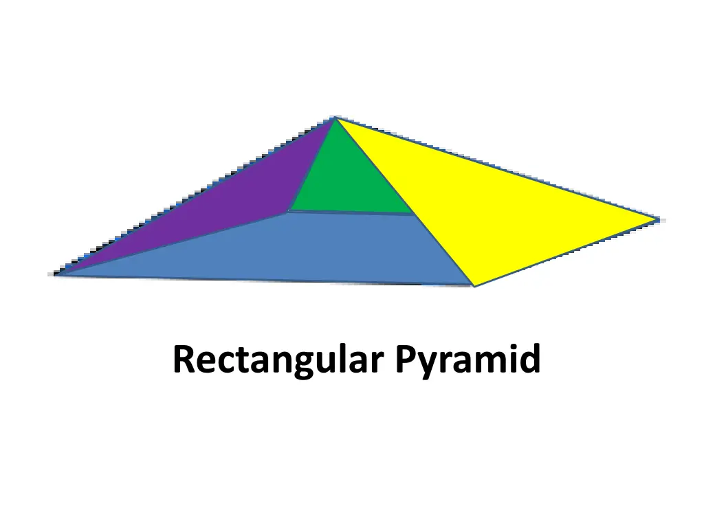 rectangular pyramid