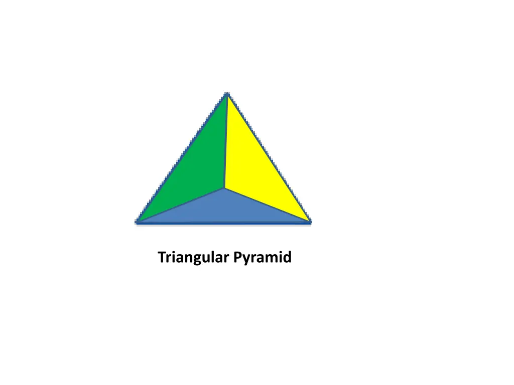 triangular pyramid
