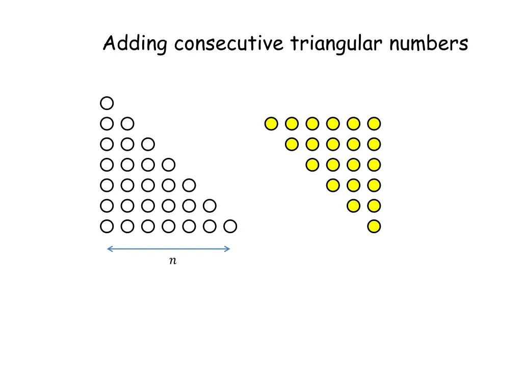 adding consecutive triangular numbers 2