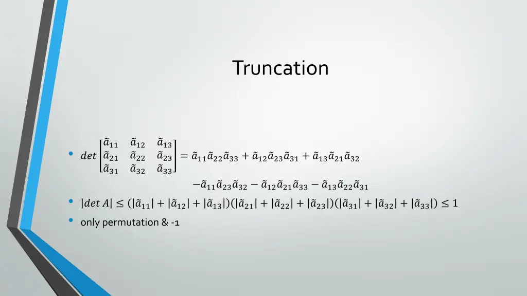 truncation 4