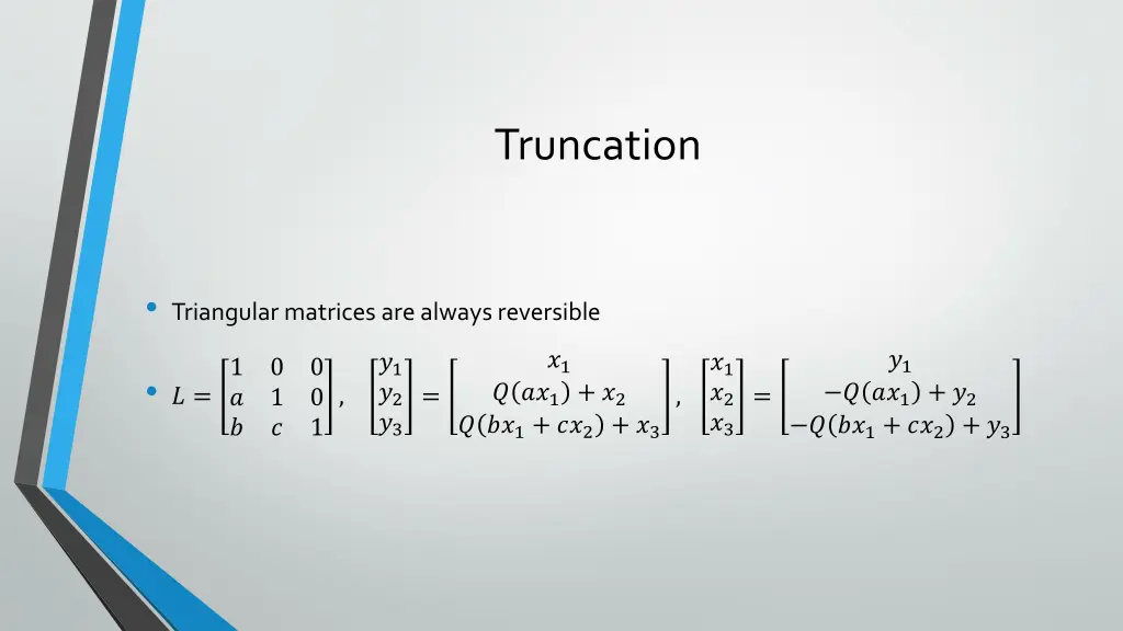 truncation 5