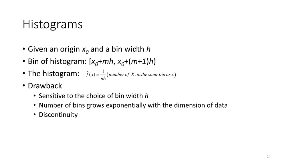 histograms