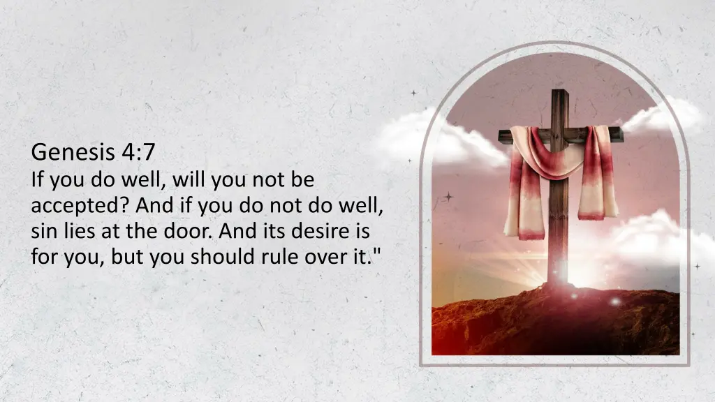 genesis 4 7 if you do well will