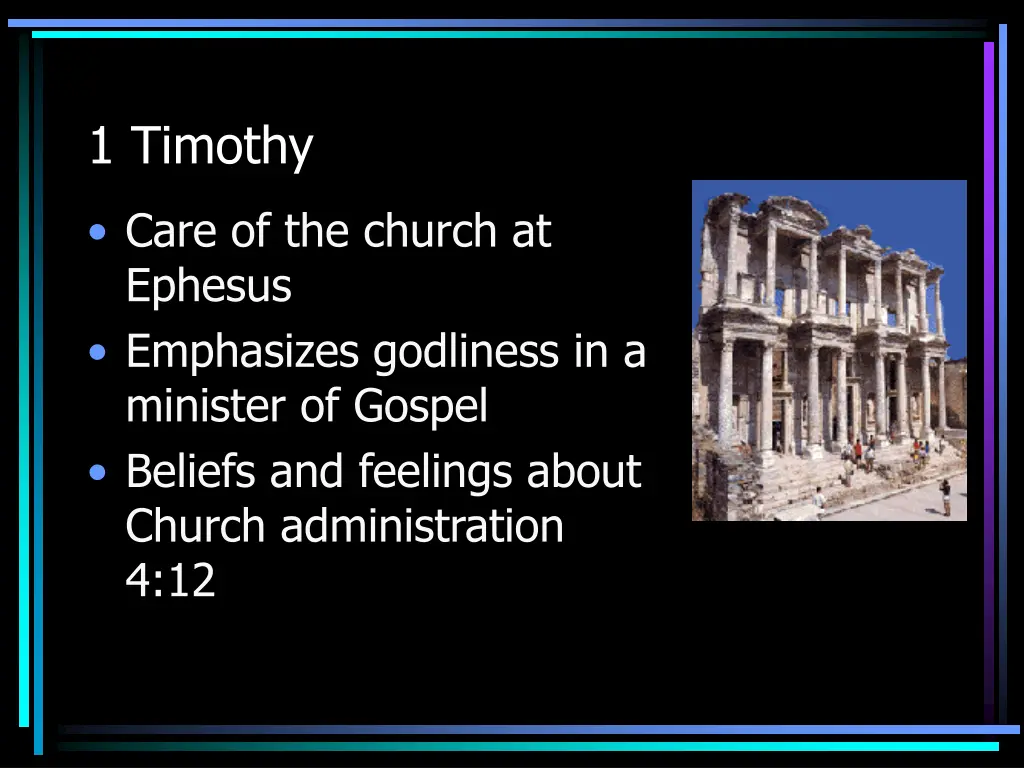 1 timothy