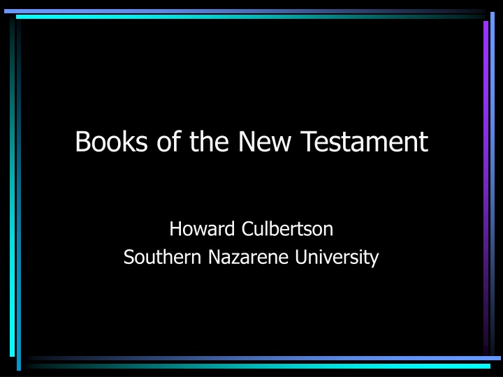 books of the new testament
