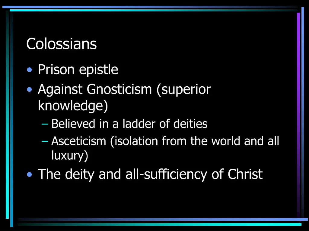 colossians
