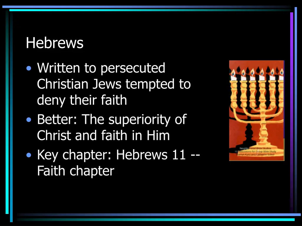 hebrews