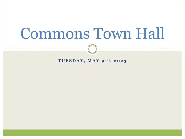 commons town hall