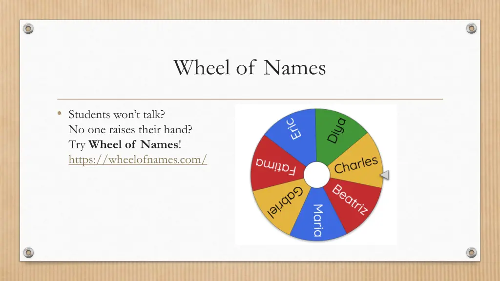 wheel of names